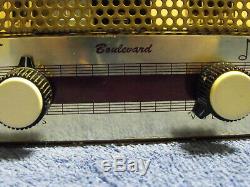 Nice Pair Boulevard 5T-17 Mono Tube Integrated Amplifiers EL84 12AX7 EZ81