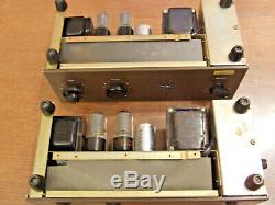 Nice Pair of Ampex F2044 10 Watt Tube Integrated Amplifiers