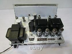 Nice Vintage Fisher KX-200 Integrated Stereo Tube Amp with Telefunken Tubes