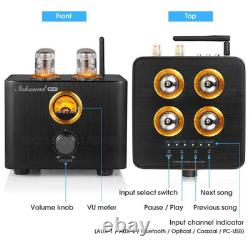 Nobsound B100 Hifi Bluetooth 5.0 Valve Tube Amplifier Optical/Coaxial Integrated