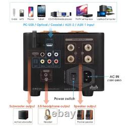 Nobsound B100 Hifi Bluetooth 5.0 Valve Tube Amplifier Optical/Coaxial Integrated
