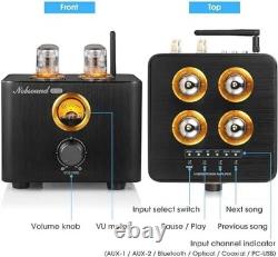 Nobsound High-End B100 Bluetooth 5.0 Vacuum Tube Amplifier USB DAC COAX/OPT