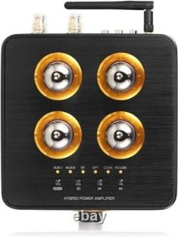 Nobsound High-End B100 Bluetooth 5.0 Vacuum Tube Amplifier USB DAC COAX/OPT