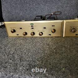PAIR of hh scott mono integrated tube amplifiers Type 99 worldwide shipping