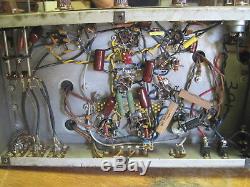 Pair Eico HF-20 Integrated Mono Amplifiers Restored NOS Vint USA Tubes