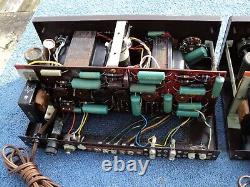 Pair Of Brociner Mk10 Mk 10 Integrated Tube Amplifiers (extremely Rare)