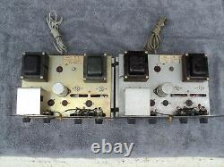 Pair Of Heathkit Ea-3 Mono Integrated Tube Amplifiers Same As Ua-2 Transformers