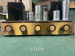 Pair of Pilotone Amplifiers AA-905 AA905 Pilot KT66 Output Tube Integrated Amps