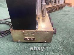 Pair of Pilotone Amplifiers AA-905 AA905 Pilot KT66 Output Tube Integrated Amps