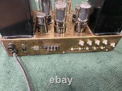 Pair of Pilotone Amplifiers AA-905 AA905 Pilot KT66 Output Tube Integrated Amps