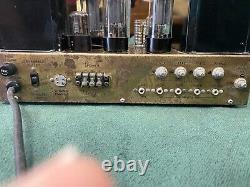 Pair of Pilotone Amplifiers AA-905 AA905 Pilot KT66 Output Tube Integrated Amps