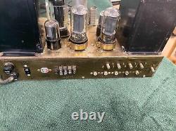 Pair of Pilotone Amplifiers AA-905 AA905 Pilot KT66 Output Tube Integrated Amps