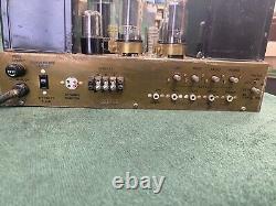 Pair of Pilotone Amplifiers AA-905 AA905 Pilot KT66 Output Tube Integrated Amps