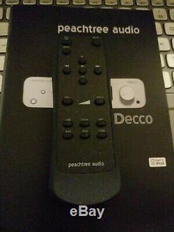 Peachtree Audio Decco Hybrid Vacuum Tube/SS Integrated Amp DAC. Mint with Box