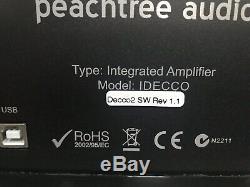 Peachtree Audio iDecco Hybrid Vacuum Tube/Solid State Integrated Amplifier DAC