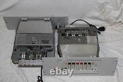Philips mono tube / valve amplifier pair EL6425 with EL36 ECC83 in 19'' mounts