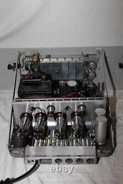 Philips mono tube / valve amplifier pair EL6425 with EL36 ECC83 in 19'' mounts