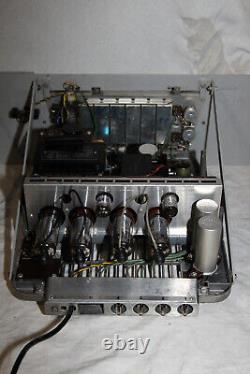 Philips mono tube / valve amplifier pair EL6425 with EL36 ECC83 in 19'' mounts