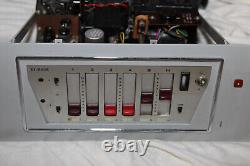 Philips mono tube / valve amplifier pair EL6425 with EL36 ECC83 in 19'' mounts