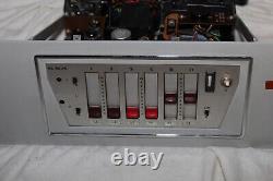 Philips mono tube / valve amplifier pair EL6425 with EL36 ECC83 in 19'' mounts