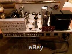 Pilot 240 Tube Integrated Amplifier Vintage Stereo