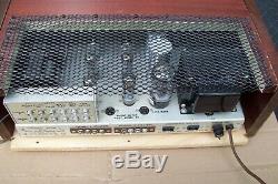 Pilot 240 Tube Integrated Amplifier Vintage Stereo