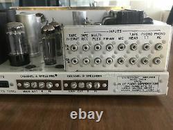 Pilot 245-A stereo tube integrated amplifier EL84 - Gorgeous