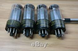 Quad Four Matched FISHER 7591A Quad Tubes Strong and Matched