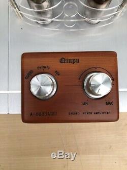 Quinpu A-6000 MKII Tube Integrated Amplifier WithHeadphone Amp