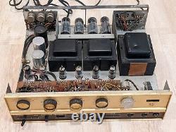 RARE Knight KN-775 Tube Stereo Integrated Amplifier EL34-Based, Works Great