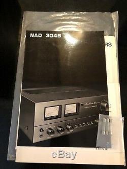 RARE NAD 3045 Stereo Tube Like Amplifier 1978-1981 Original box & Manual