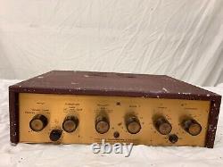 RARE VINTAGE 1950s H. H. SCOTT TRANSCRIPTION TUBE AMPLIFIER TYPE 99A