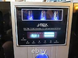 RDX DX-706 Tube Powered Surround Sound 5.1 Amplifier withIntegrated Sub Woofer