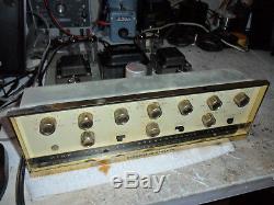 RESTORED STROMBERG CARLSON Stereo 24 TUBE AMPLIFIER 433 PLUG-N-PLAY + TUNER