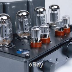 RFTLYS A5 KT884 Vacuum Tube Intergrated Amplifier 2 Mode to Listen Remote Black