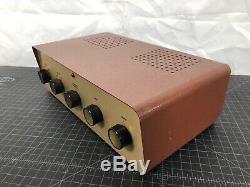 Rare 1950's Radio Craftsmen Concerto Model CA-11 Tube Mono Integrated Amplifier