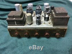 Rare H. H. Scott 210B 210-B Dynaural Tube Power Amplifier Excellent Example
