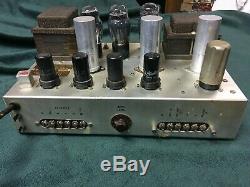 Rare H. H. Scott 210B 210-B Dynaural Tube Power Amplifier Excellent Example