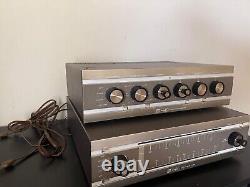 Rare Knight AM/FM Tuner Tube Stereo With 40 Watt Amp / Matching Set