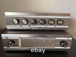 Rare Knight AM/FM Tuner Tube Stereo With 40 Watt Amp / Matching Set