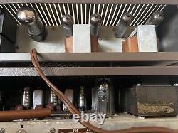 Rare Knight AM/FM Tuner Tube Stereo With 40 Watt Amp / Matching Set