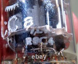 Rare Matched Pair Valvo CCa White Label, Gold Pin Preamp Tubes FREE Shipping