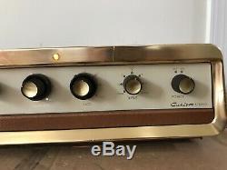 Rare Vintage Grommes 24PG Stereo Tube Integrated Amplifier EL84 Telefunken Work