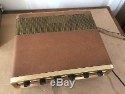 Rare Vintage Grommes 24PG Stereo Tube Integrated Amplifier EL84 Telefunken Work