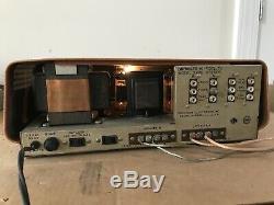 Rare Vintage Grommes 24PG Stereo Tube Integrated Amplifier EL84 Telefunken Work