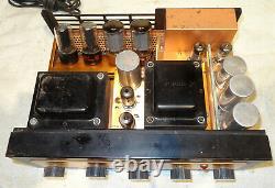 Rare Vintage Harman Kardon Trend C300 Mono Tube Integrated Amplifier 5881 Tube