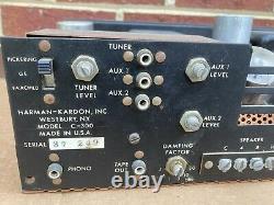 Rare Vintage Harman Kardon Trend C300 Mono Tube Integrated Amplifier 5881 Tube