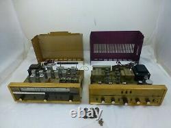 Realistic SAF-24B Tube Integrated Amplifier & Realistic TM 8 Tube Tuner WORK