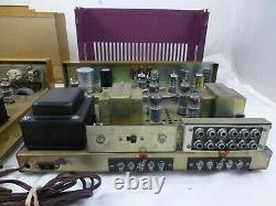 Realistic SAF-24B Tube Integrated Amplifier & Realistic TM 8 Tube Tuner WORK