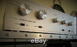 Rebuilt DYNACO SCA-35 Integrated Stereo Amplifier an EL84 Tube Amp with Preamp